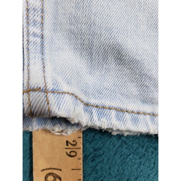 Abercrombie & Fitch Jeans Sz 6 Long Womens Blue Stretch Pants High Rise Skinny - Picture 8 of 12